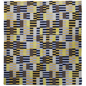 K3603-Afghanistan-Abstract-Stripe-Kilim-9 9-x-8 10