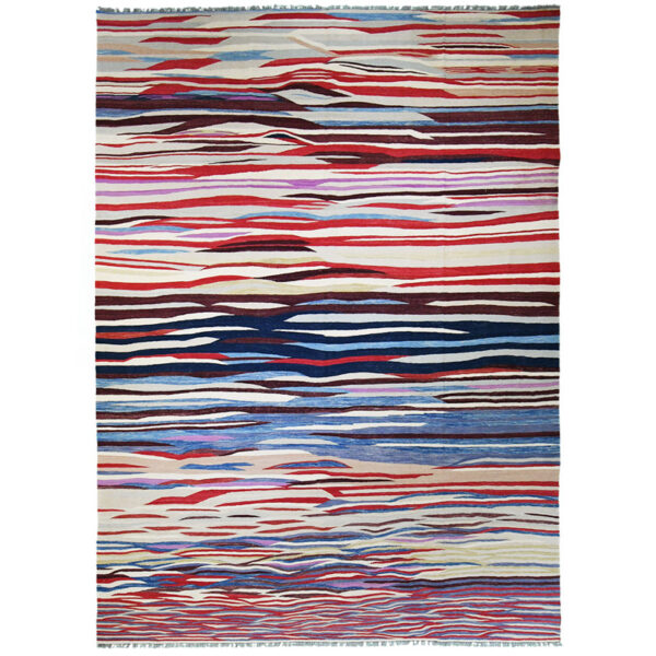 K5086-Mongol-Afghan-Scandinavian-Wave-Kilim-14 1-x-10